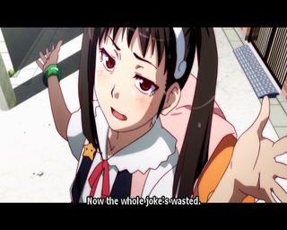 Mayoi actually complains that she hasn’t been molested in one episode. What, exactly, is this show trying to communicate via her character? To me, the joke wore thin a long time ago.